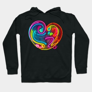 Neon Love Hoodie